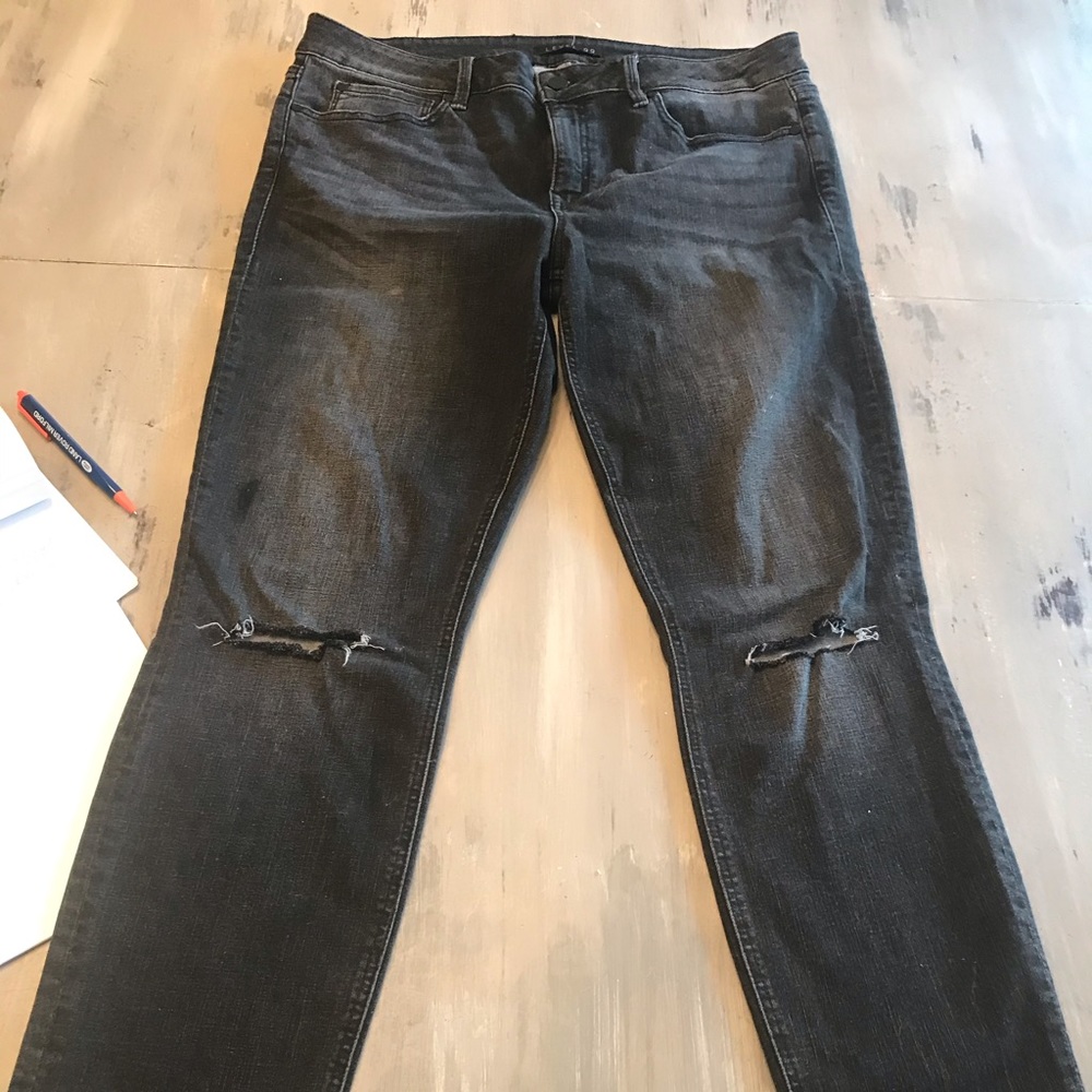 Level 99 black jeans
